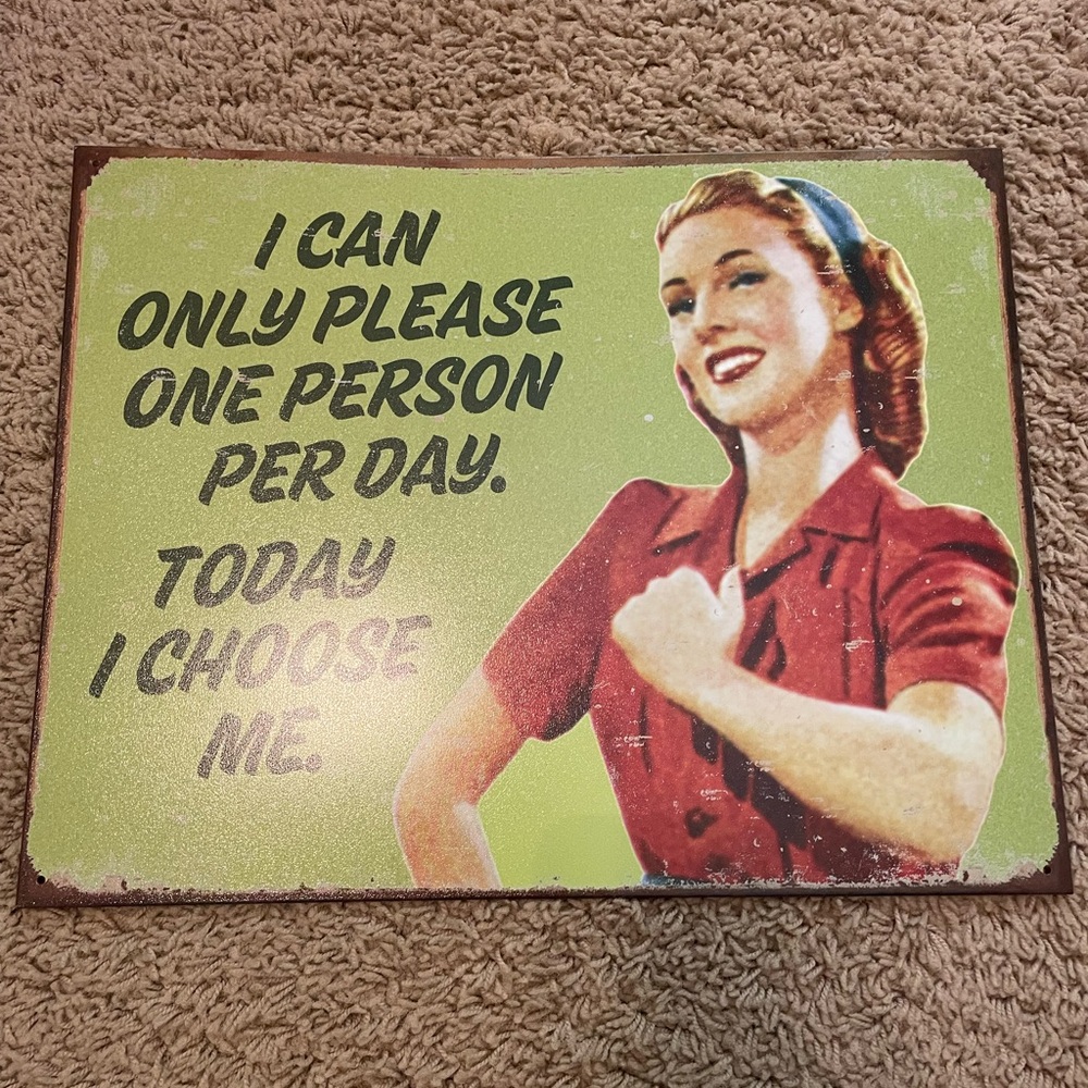 Decorative Metal Sign